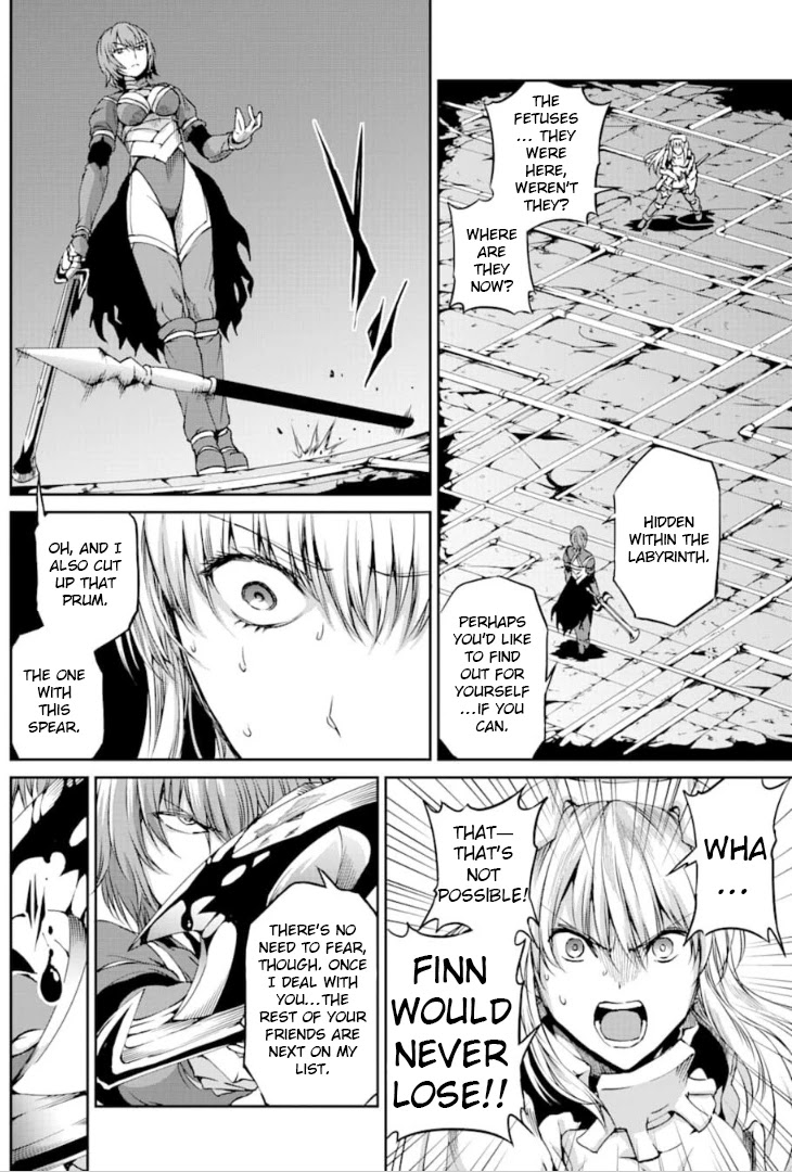 Dungeon ni Deai o Motomeru no wa Machigatte Iru Darou ka Gaiden - Sword Oratoria Chapter 64 page 15 - Chapter 64: Thanatos