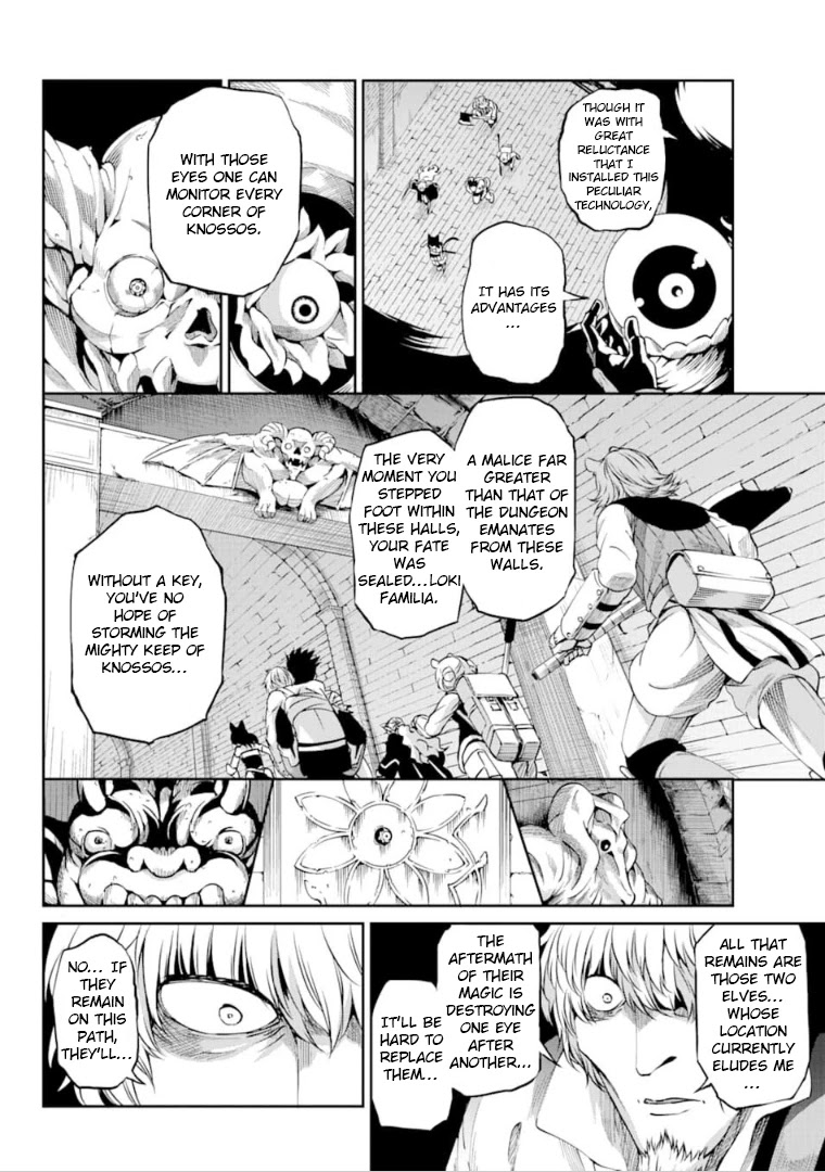 Dungeon ni Deai o Motomeru no wa Machigatte Iru Darou ka Gaiden - Sword Oratoria Chapter 64 page 23 - Chapter 64: Thanatos