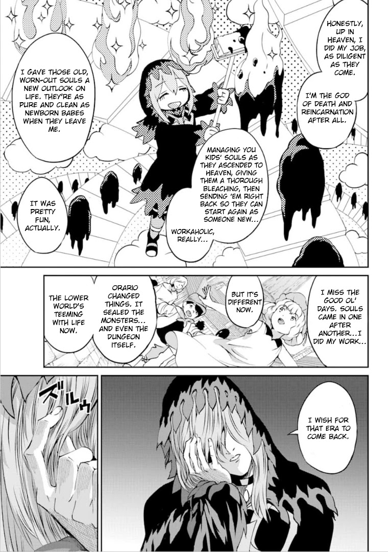 Dungeon ni Deai o Motomeru no wa Machigatte Iru Darou ka Gaiden - Sword Oratoria Chapter 64 page 30 - Chapter 64: Thanatos