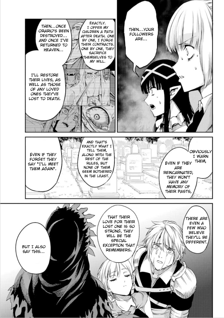 Dungeon ni Deai o Motomeru no wa Machigatte Iru Darou ka Gaiden - Sword Oratoria Chapter 64 page 32 - Chapter 64: Thanatos