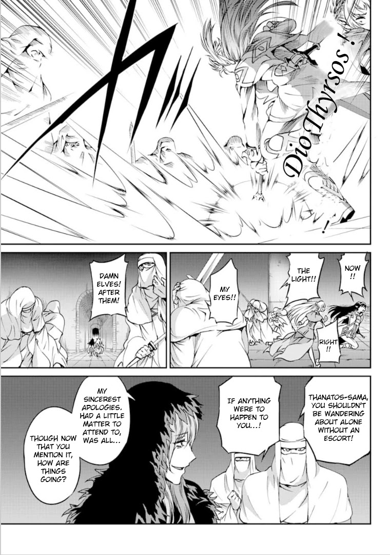 Dungeon ni Deai o Motomeru no wa Machigatte Iru Darou ka Gaiden - Sword Oratoria Chapter 64 page 36 - Chapter 64: Thanatos