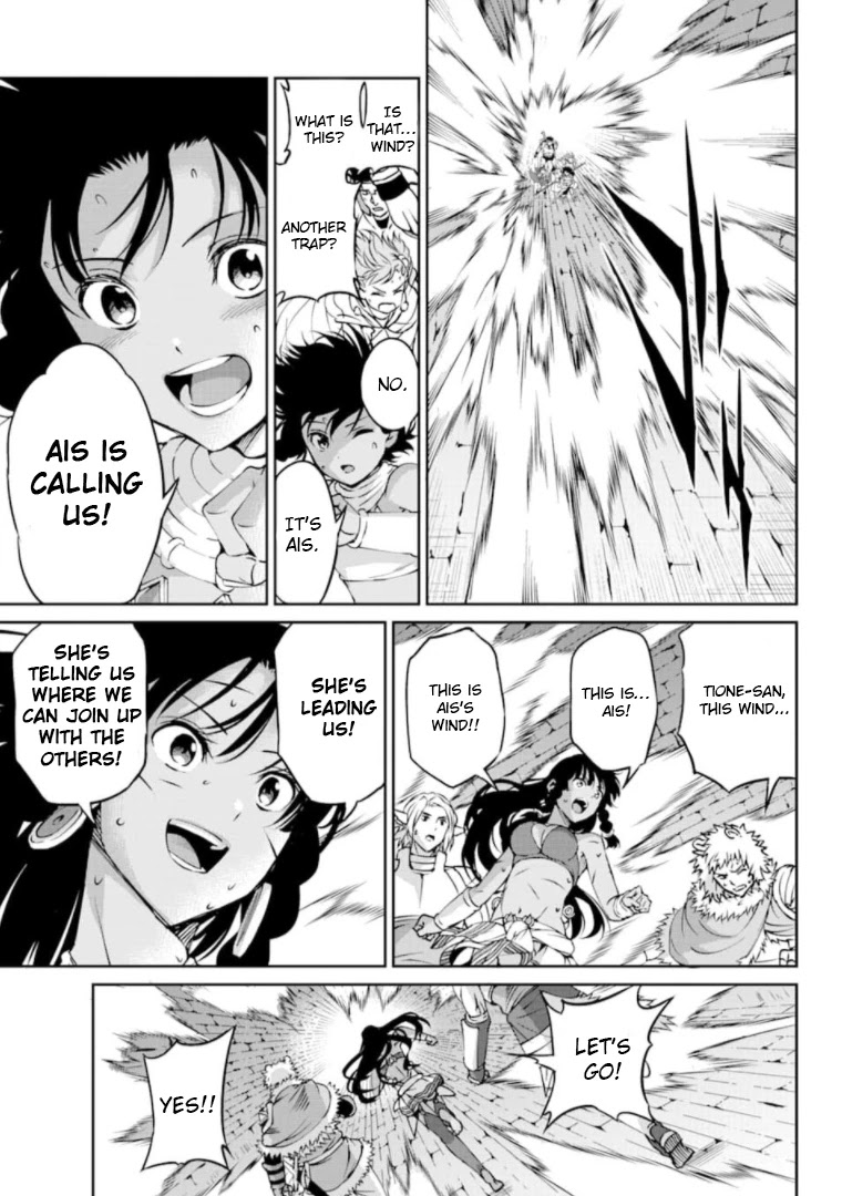 Dungeon ni Deai o Motomeru no wa Machigatte Iru Darou ka Gaiden - Sword Oratoria Chapter 66 page 33 - Chapter 66: Fight Back