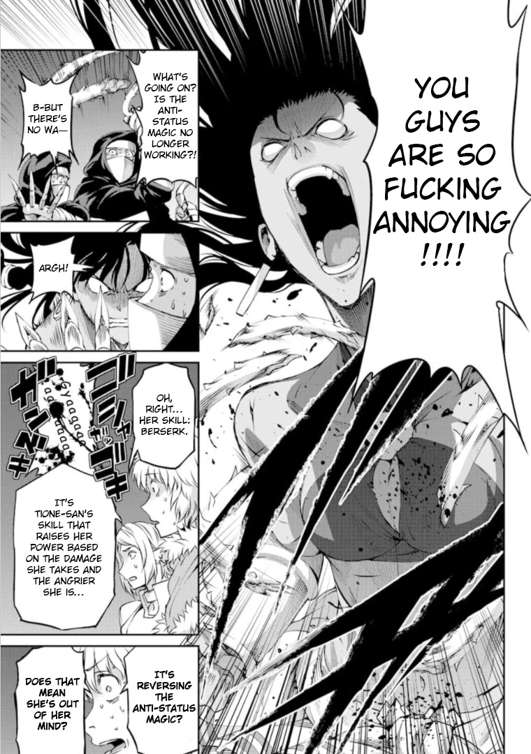 Dungeon ni Deai o Motomeru no wa Machigatte Iru Darou ka Gaiden - Sword Oratoria Chapter 66 page 8 - Chapter 66: Fight Back