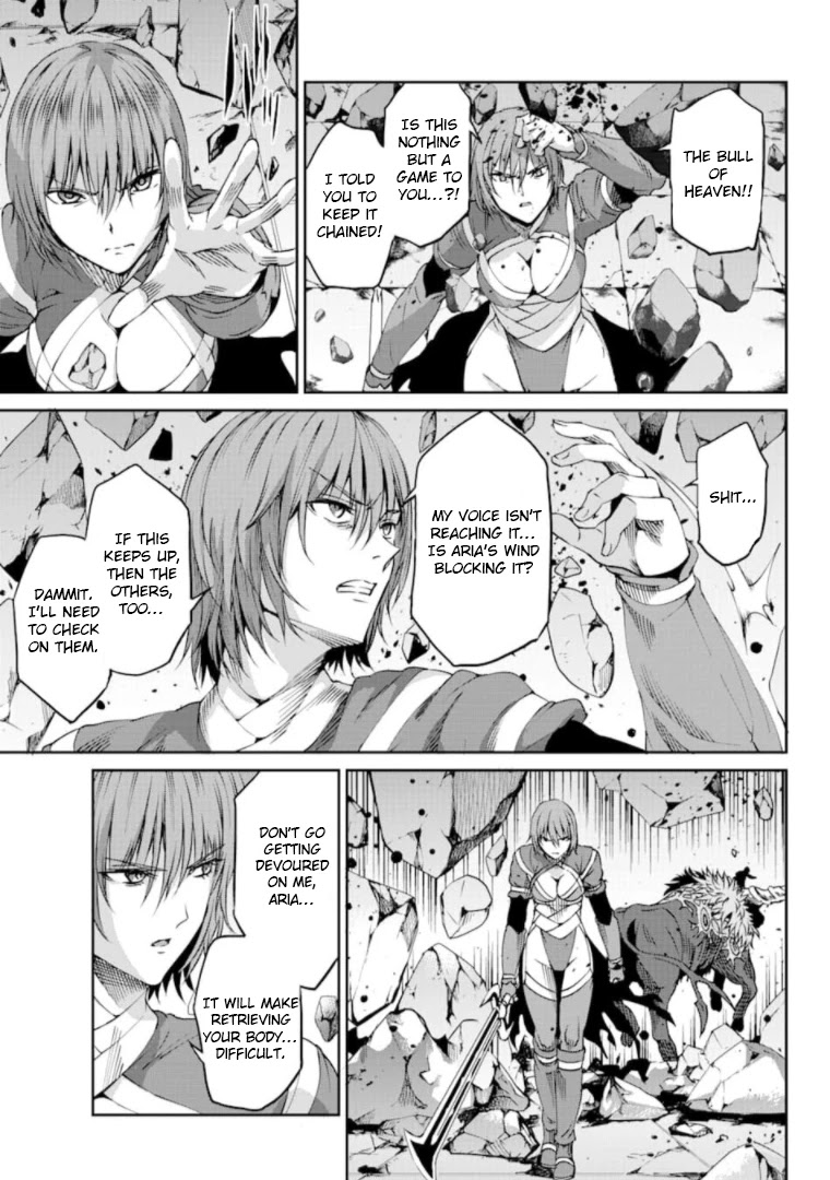 Dungeon ni Deai o Motomeru no wa Machigatte Iru Darou ka Gaiden - Sword Oratoria Chapter 67 page 13 - Chapter 67: Gugalanna
