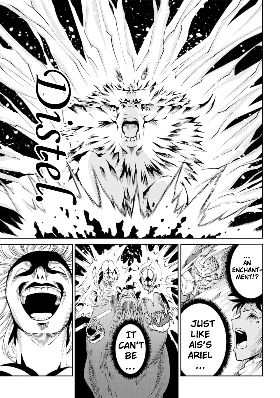 Dungeon ni Deai o Motomeru no wa Machigatte Iru Darou ka Gaiden - Sword Oratoria Chapter 67 page 35 - Chapter 67: Gugalanna