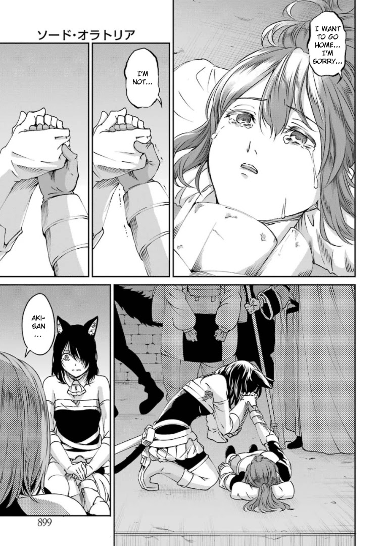 Dungeon ni Deai o Motomeru no wa Machigatte Iru Darou ka Gaiden - Sword Oratoria Chapter 68 page 25 - Chapter 68: Tug of War