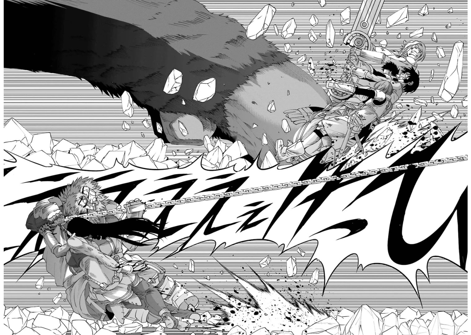 Dungeon ni Deai o Motomeru no wa Machigatte Iru Darou ka Gaiden - Sword Oratoria Chapter 68 page 31 - Chapter 68: Tug of War