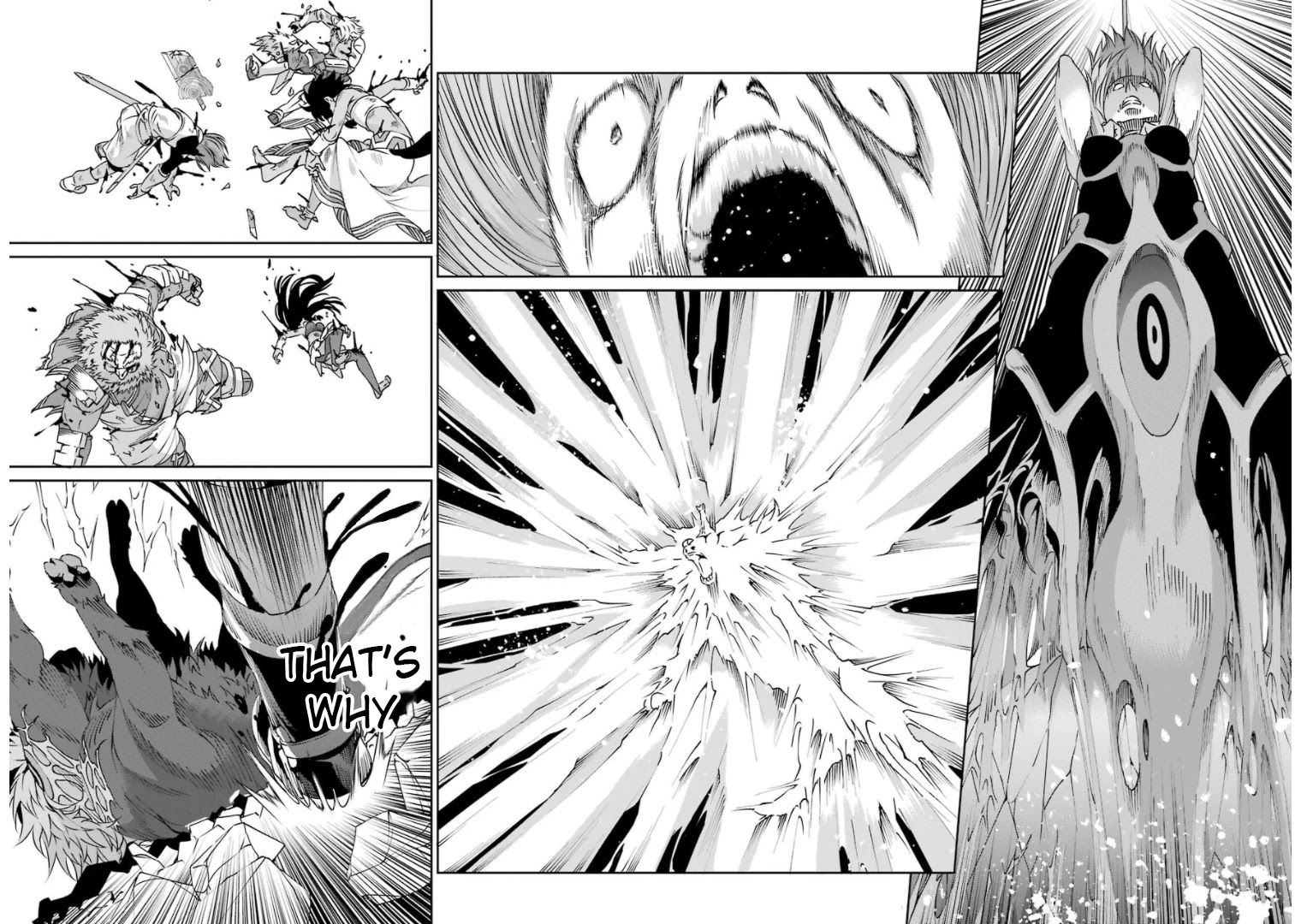 Dungeon ni Deai o Motomeru no wa Machigatte Iru Darou ka Gaiden - Sword Oratoria Chapter 68 page 32 - Chapter 68: Tug of War