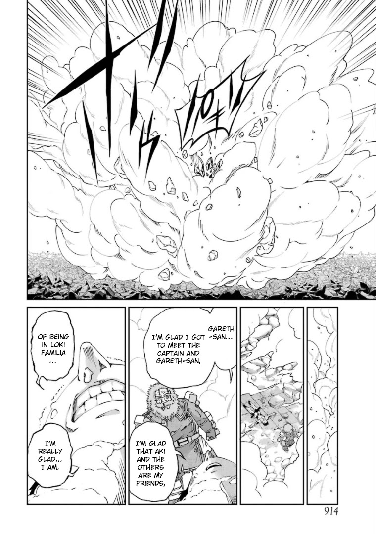 Dungeon ni Deai o Motomeru no wa Machigatte Iru Darou ka Gaiden - Sword Oratoria Chapter 68 page 37 - Chapter 68: Tug of War