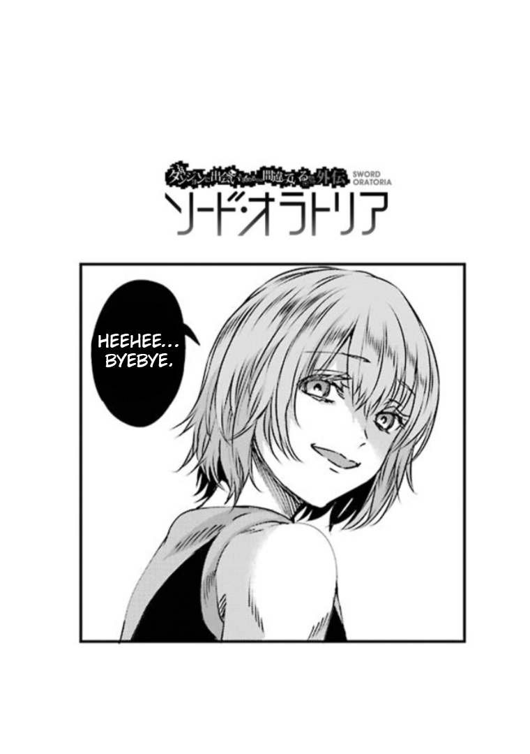 Dungeon ni Deai o Motomeru no wa Machigatte Iru Darou ka Gaiden - Sword Oratoria Chapter 68 page 41 - Chapter 68: Tug of War