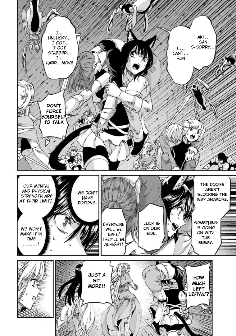 Dungeon ni Deai o Motomeru no wa Machigatte Iru Darou ka Gaiden - Sword Oratoria Chapter 68 page 5 - Chapter 68: Tug of War