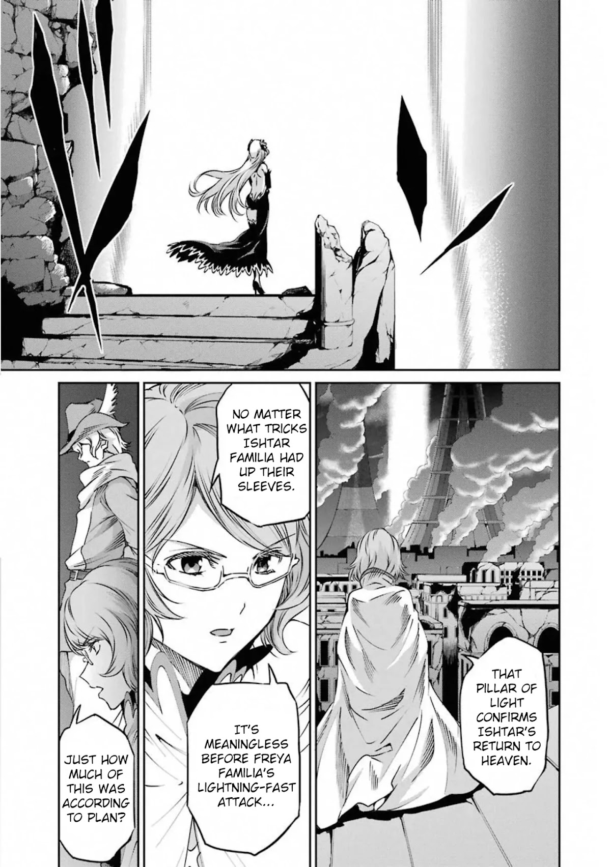 Dungeon ni Deai o Motomeru no wa Machigatte Iru Darou ka Gaiden - Sword Oratoria Chapter 69 page 10 - Chapter 69: Death