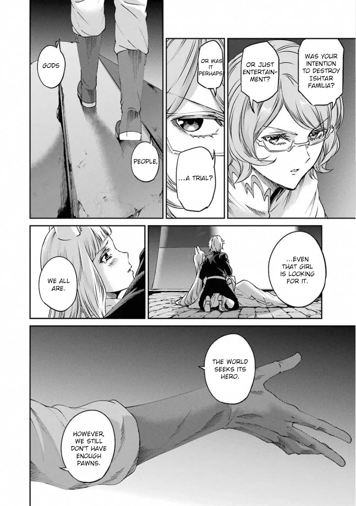 Dungeon ni Deai o Motomeru no wa Machigatte Iru Darou ka Gaiden - Sword Oratoria Chapter 69 page 11 - Chapter 69: Death
