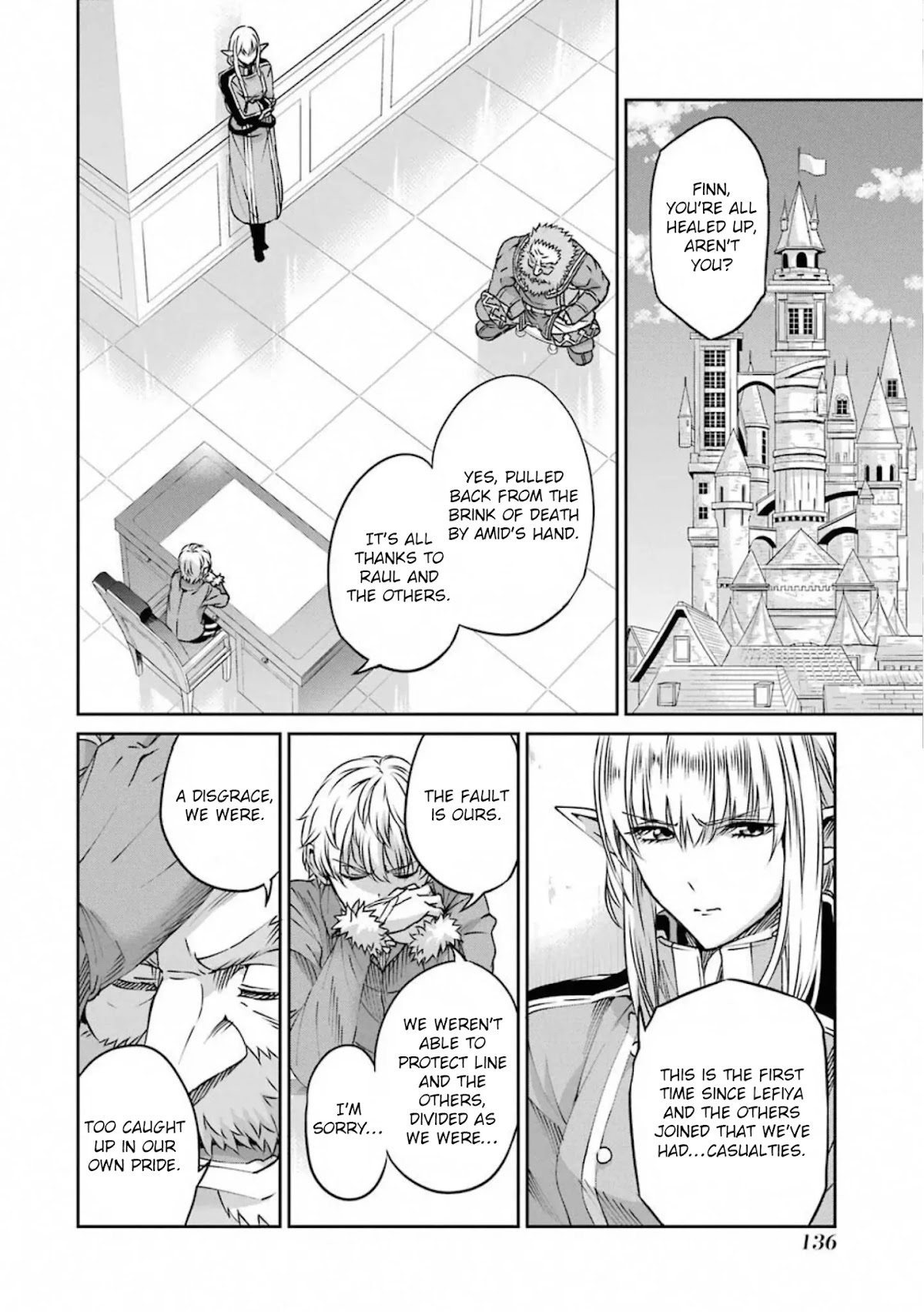 Dungeon ni Deai o Motomeru no wa Machigatte Iru Darou ka Gaiden - Sword Oratoria Chapter 69 page 13 - Chapter 69: Death