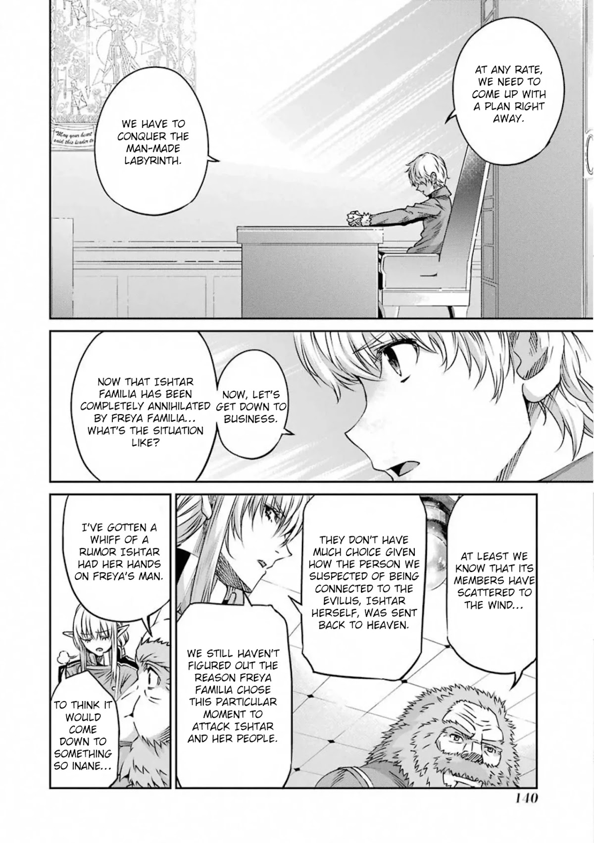 Dungeon ni Deai o Motomeru no wa Machigatte Iru Darou ka Gaiden - Sword Oratoria Chapter 69 page 17 - Chapter 69: Death