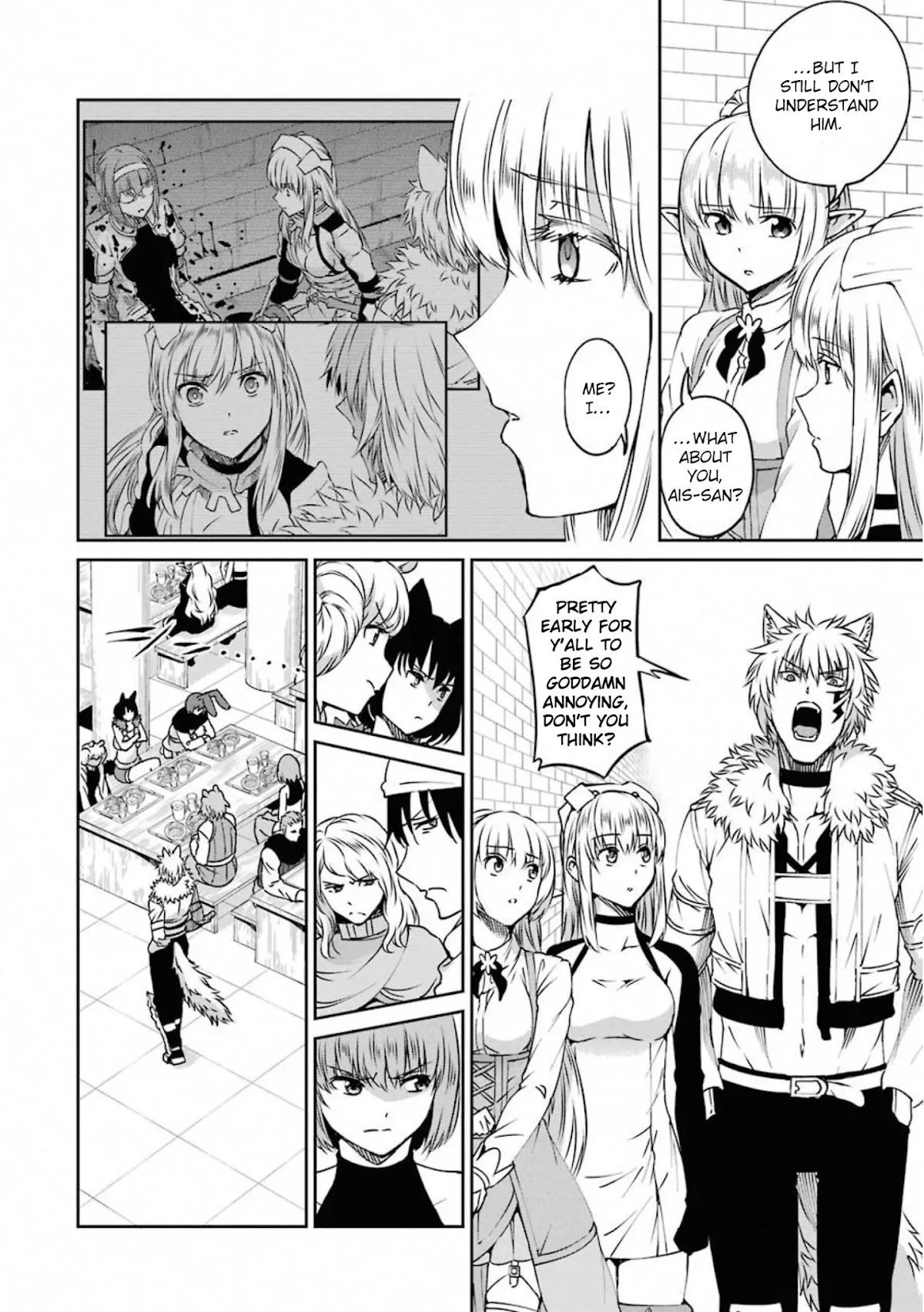 Dungeon ni Deai o Motomeru no wa Machigatte Iru Darou ka Gaiden - Sword Oratoria Chapter 69 page 21 - Chapter 69: Death