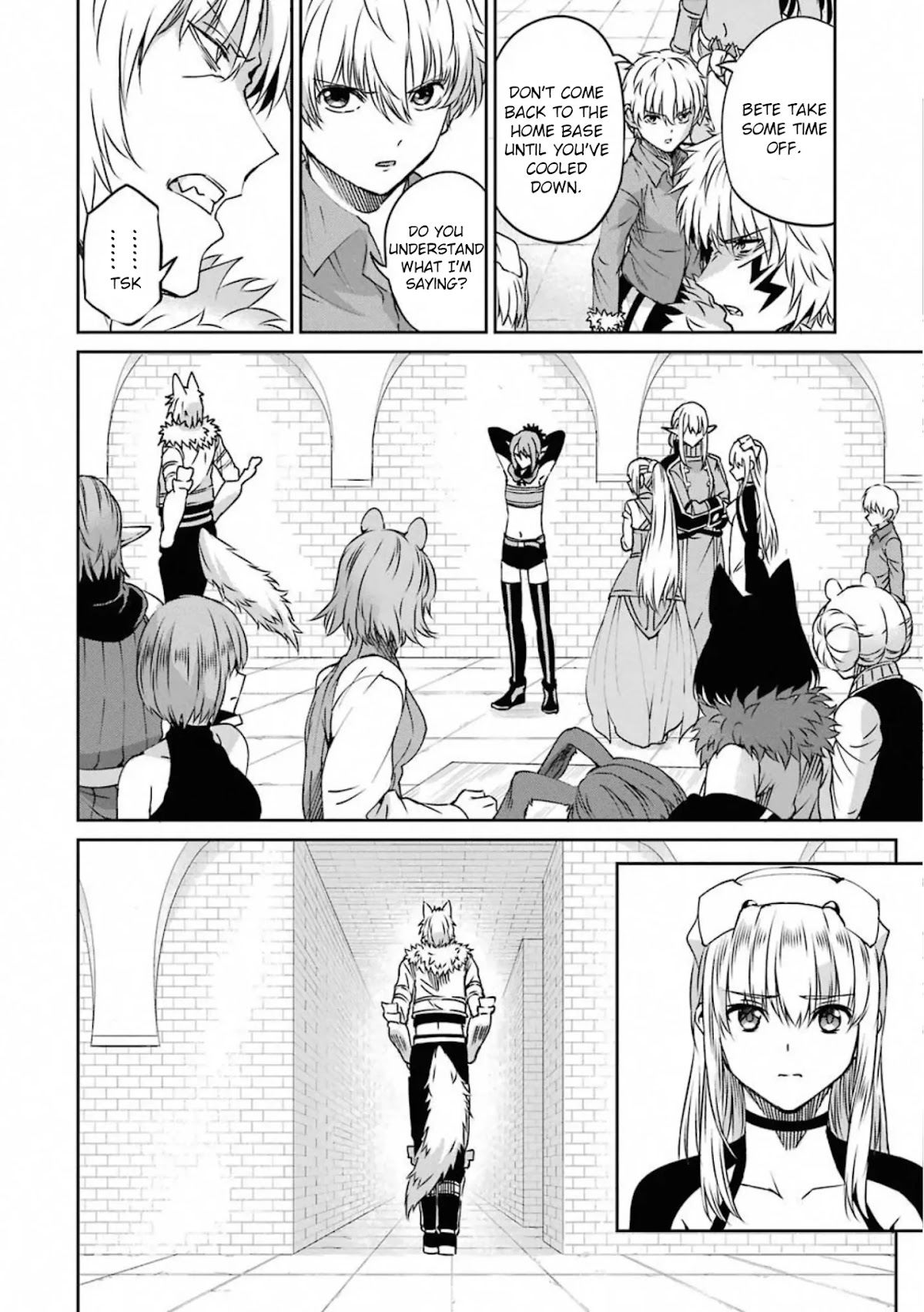 Dungeon ni Deai o Motomeru no wa Machigatte Iru Darou ka Gaiden - Sword Oratoria Chapter 69 page 27 - Chapter 69: Death