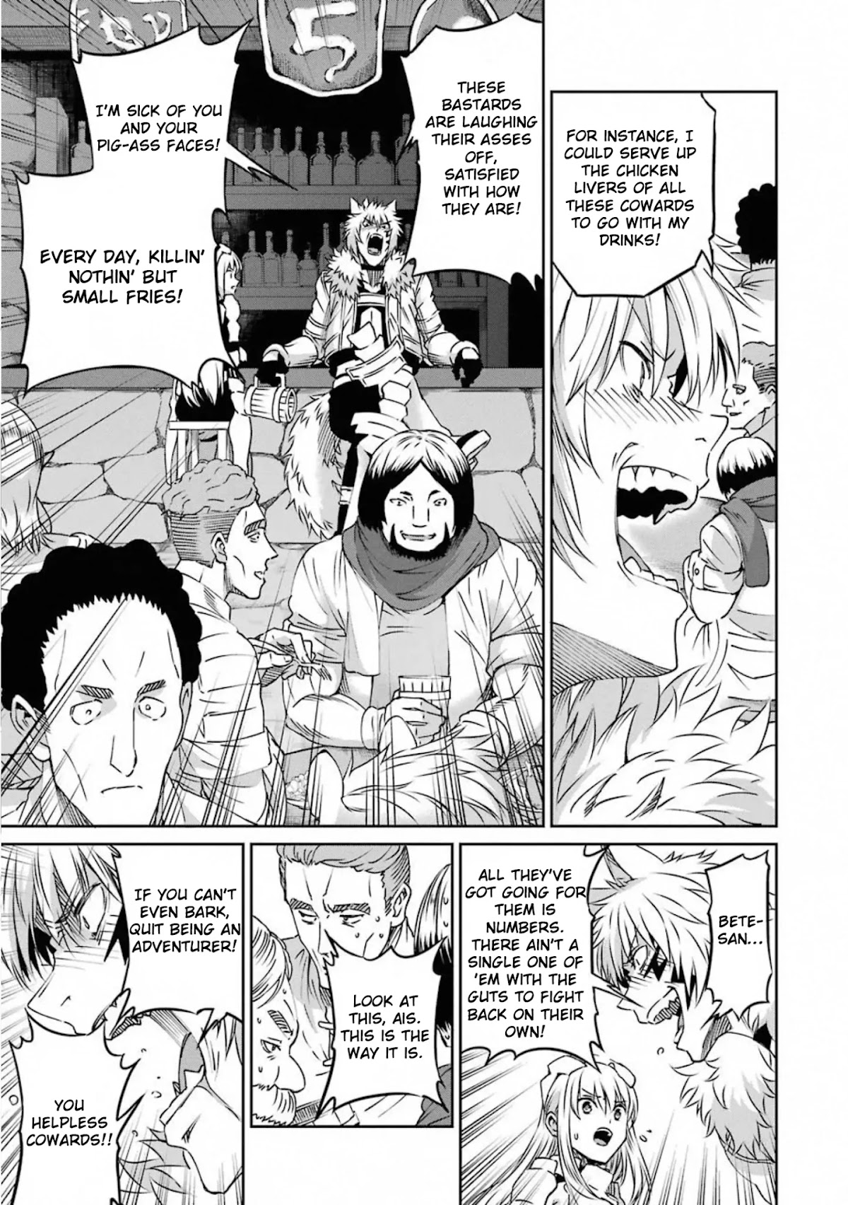 Dungeon ni Deai o Motomeru no wa Machigatte Iru Darou ka Gaiden - Sword Oratoria Chapter 69 page 32 - Chapter 69: Death