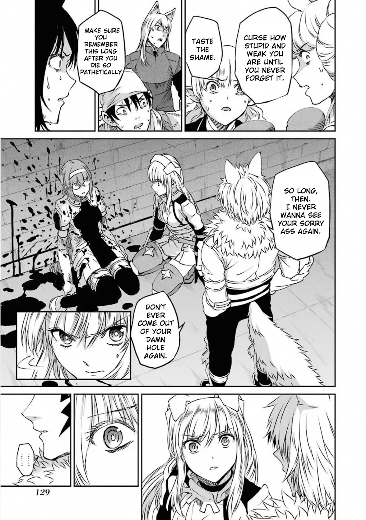 Dungeon ni Deai o Motomeru no wa Machigatte Iru Darou ka Gaiden - Sword Oratoria Chapter 69 page 6 - Chapter 69: Death