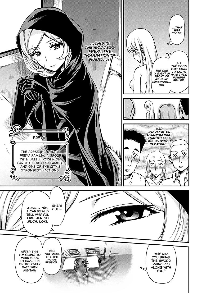 Dungeon ni Deai o Motomeru no wa Machigatte Iru Darou ka Gaiden - Sword Oratoria Chapter 7 page 16 - Chapter 7 :  (Hetero Carnival)