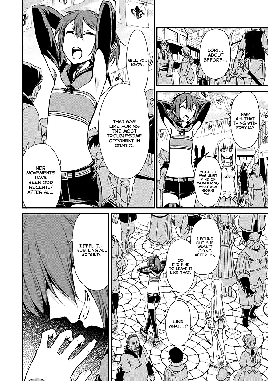 Dungeon ni Deai o Motomeru no wa Machigatte Iru Darou ka Gaiden - Sword Oratoria Chapter 7 page 25 - Chapter 7 :  (Hetero Carnival)