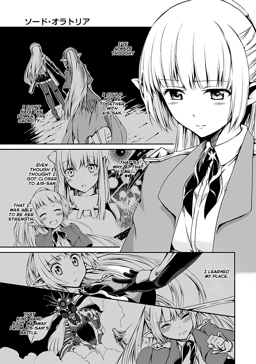 Dungeon ni Deai o Motomeru no wa Machigatte Iru Darou ka Gaiden - Sword Oratoria Chapter 7 page 30 - Chapter 7 :  (Hetero Carnival)