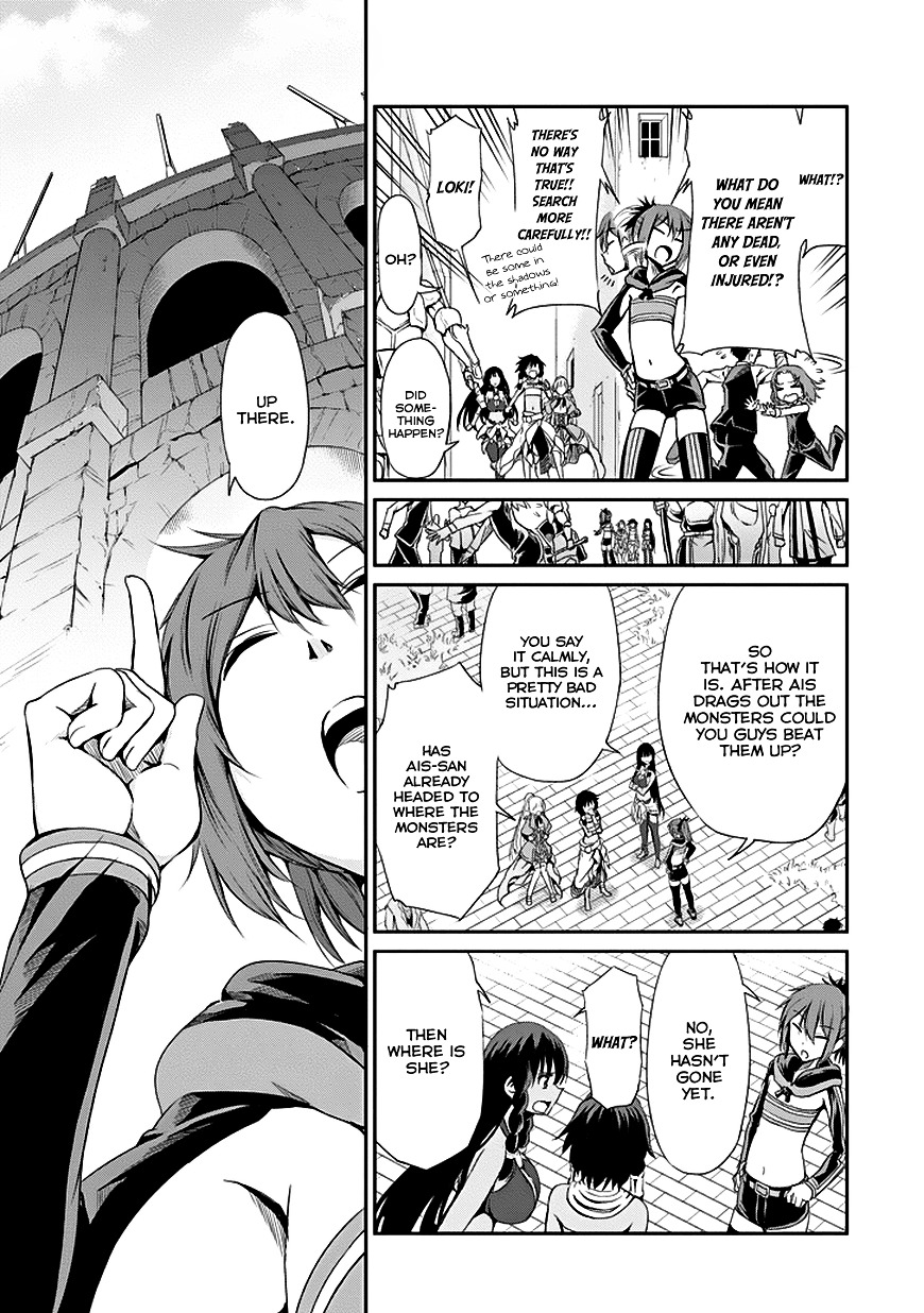 Dungeon ni Deai o Motomeru no wa Machigatte Iru Darou ka Gaiden - Sword Oratoria Chapter 7 page 32 - Chapter 7 :  (Hetero Carnival)