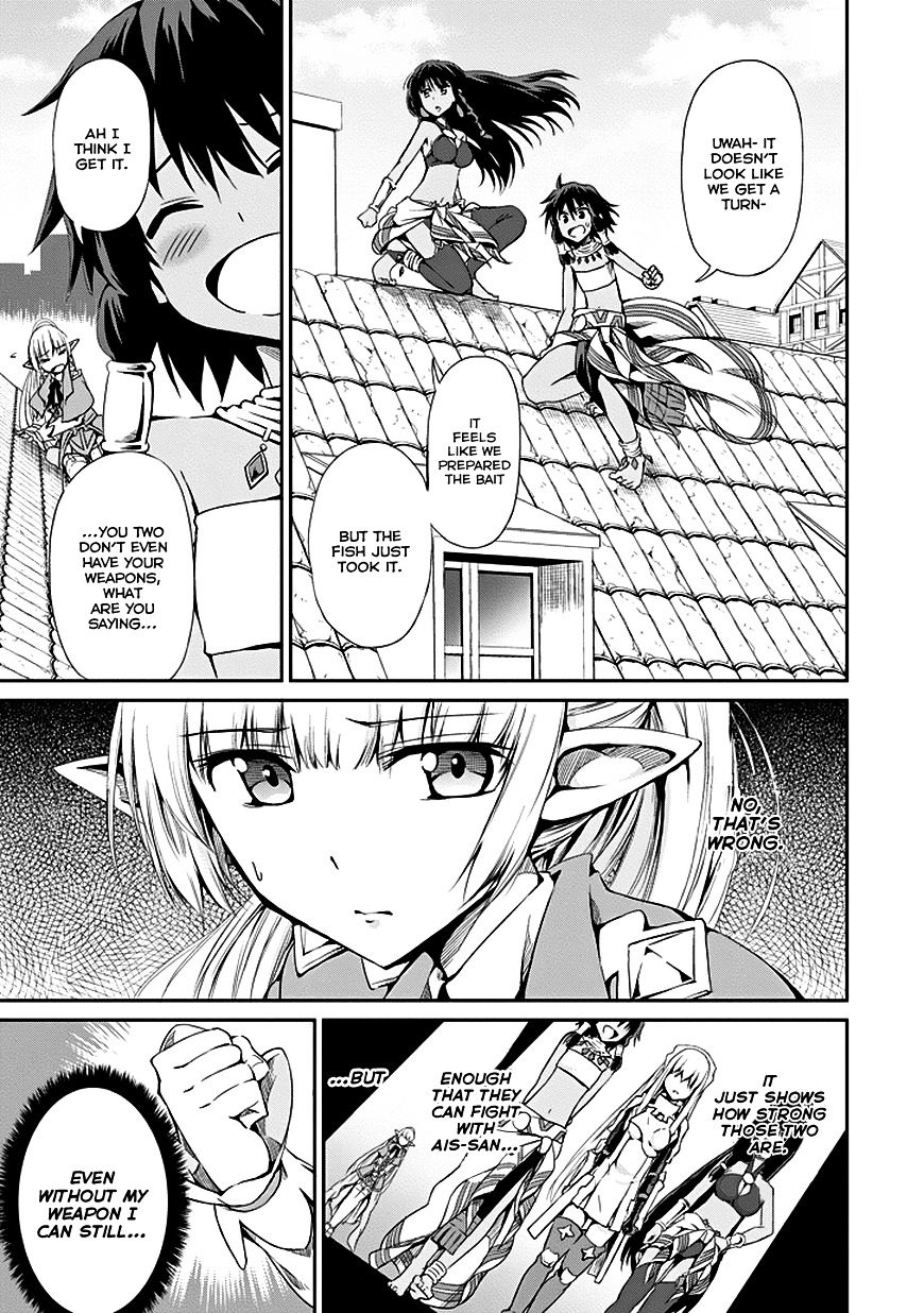 Dungeon ni Deai o Motomeru no wa Machigatte Iru Darou ka Gaiden - Sword Oratoria Chapter 7 page 36 - Chapter 7 :  (Hetero Carnival)