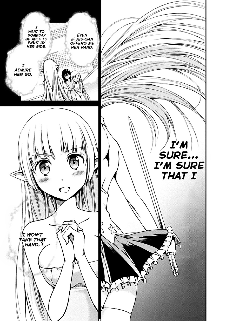 Dungeon ni Deai o Motomeru no wa Machigatte Iru Darou ka Gaiden - Sword Oratoria Chapter 7 page 50 - Chapter 7 :  (Hetero Carnival)