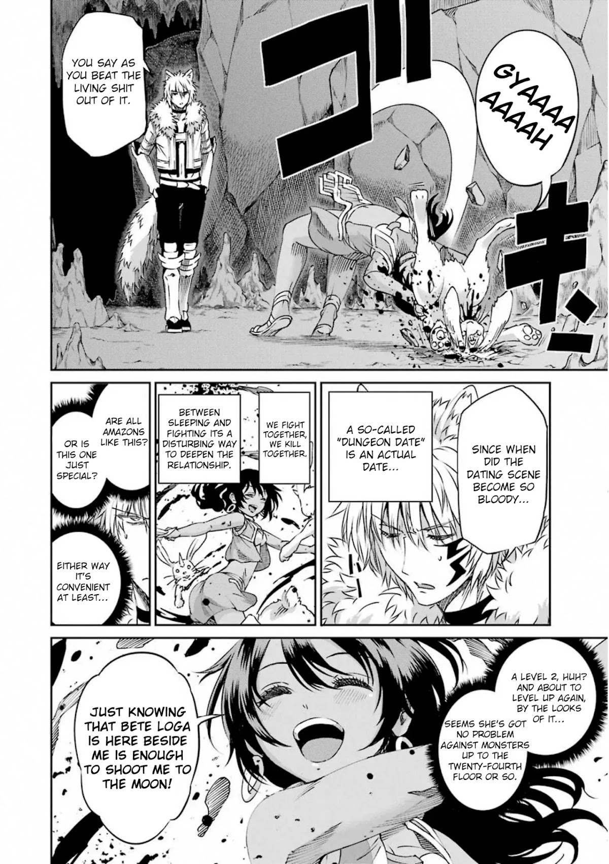Dungeon ni Deai o Motomeru no wa Machigatte Iru Darou ka Gaiden - Sword Oratoria Chapter 71 page 19 - Chapter 71: Date with Wolf
