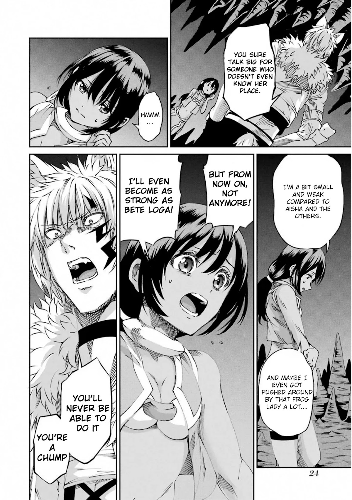 Dungeon ni Deai o Motomeru no wa Machigatte Iru Darou ka Gaiden - Sword Oratoria Chapter 71 page 25 - Chapter 71: Date with Wolf