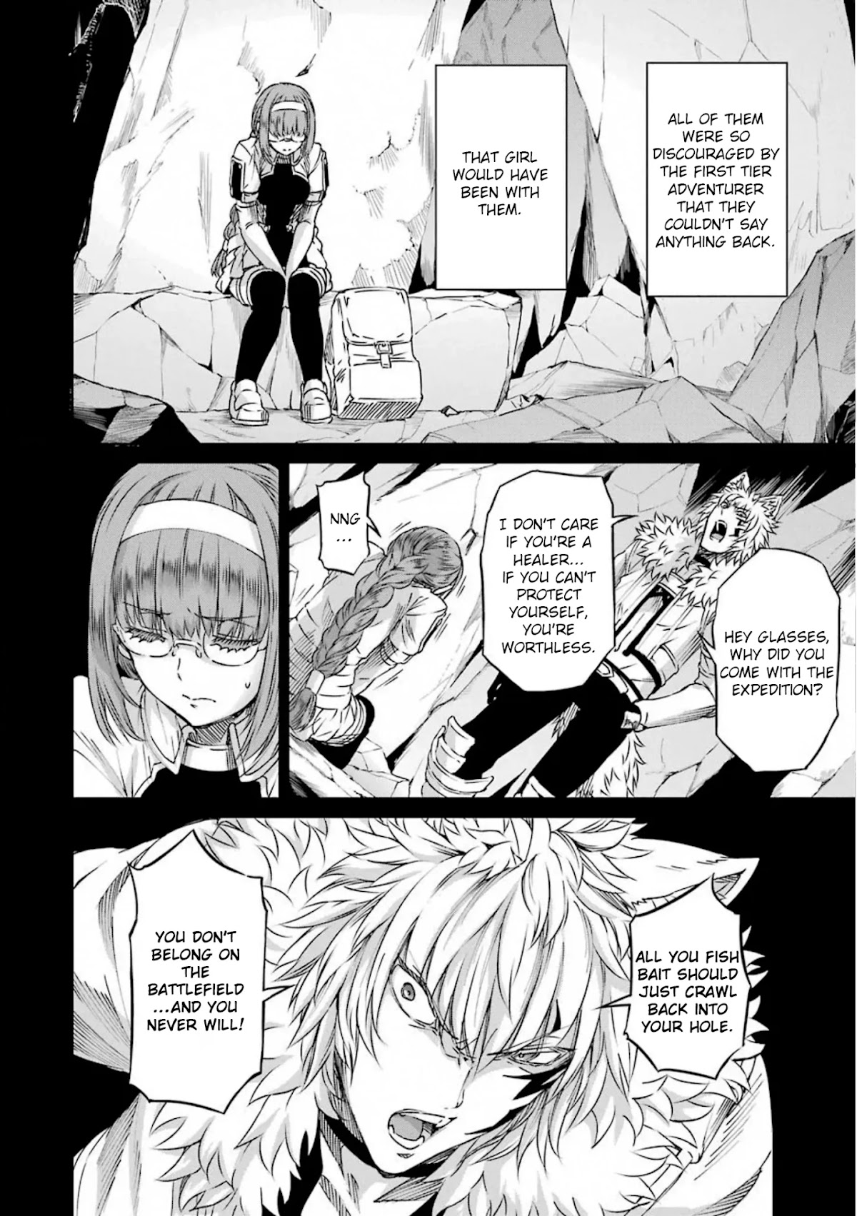 Dungeon ni Deai o Motomeru no wa Machigatte Iru Darou ka Gaiden - Sword Oratoria Chapter 71 page 35 - Chapter 71: Date with Wolf