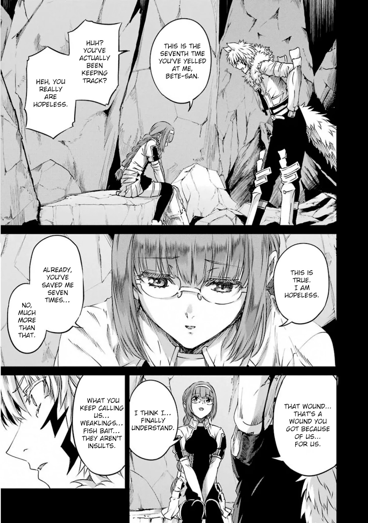 Dungeon ni Deai o Motomeru no wa Machigatte Iru Darou ka Gaiden - Sword Oratoria Chapter 71 page 36 - Chapter 71: Date with Wolf