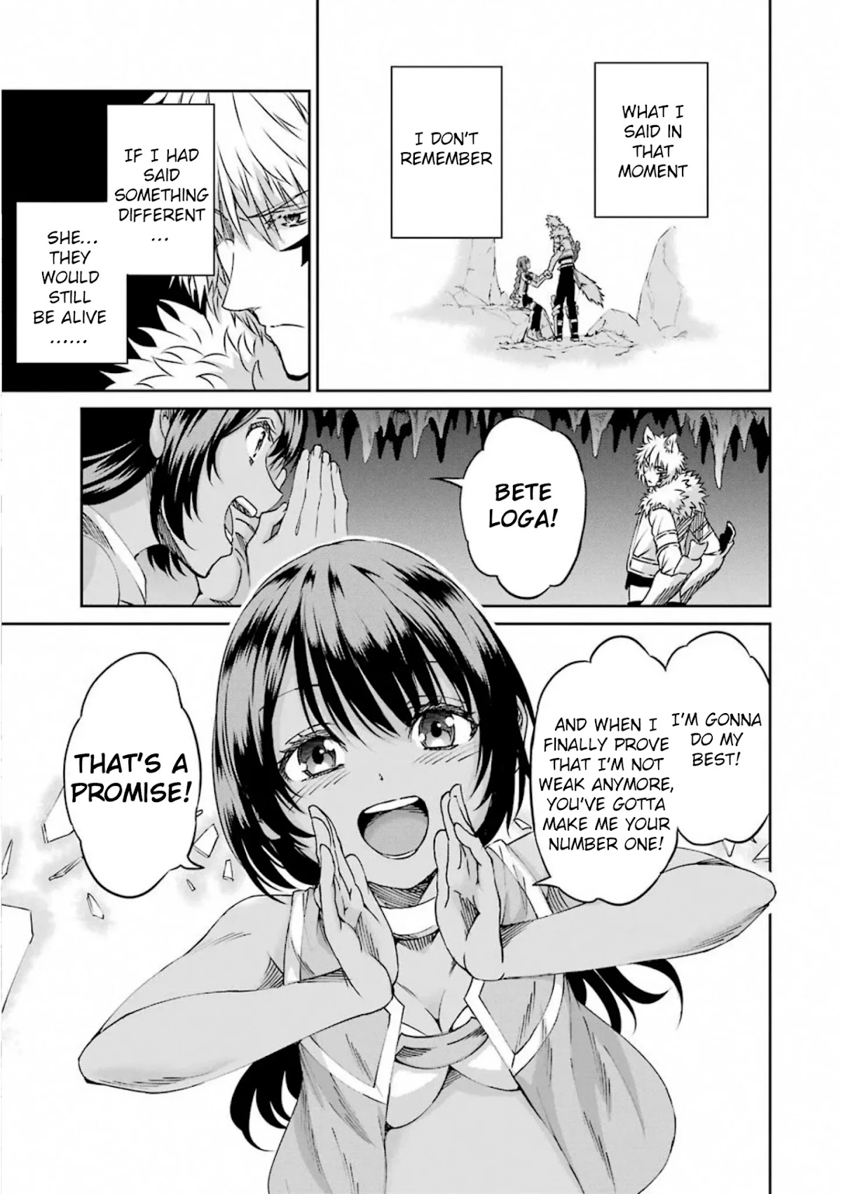 Dungeon ni Deai o Motomeru no wa Machigatte Iru Darou ka Gaiden - Sword Oratoria Chapter 71 page 38 - Chapter 71: Date with Wolf
