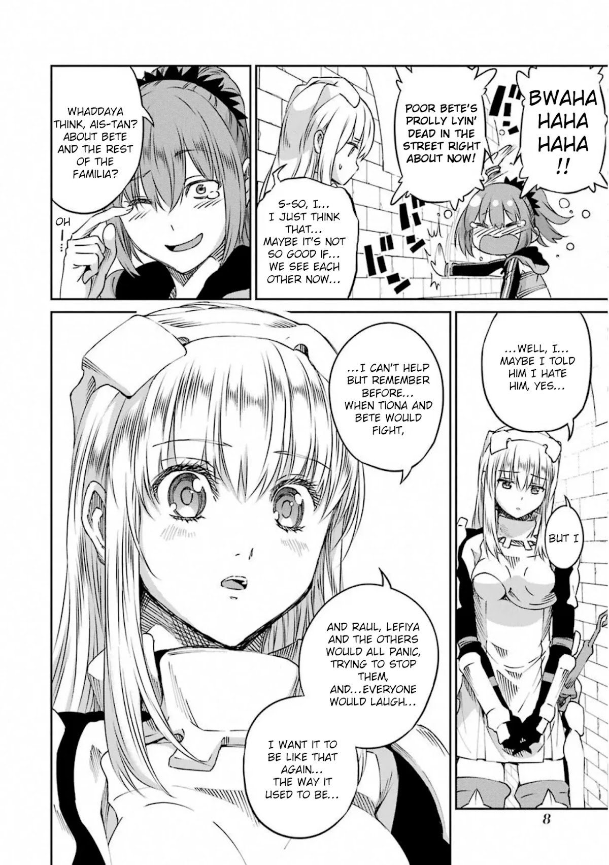 Dungeon ni Deai o Motomeru no wa Machigatte Iru Darou ka Gaiden - Sword Oratoria Chapter 71 page 9 - Chapter 71: Date with Wolf