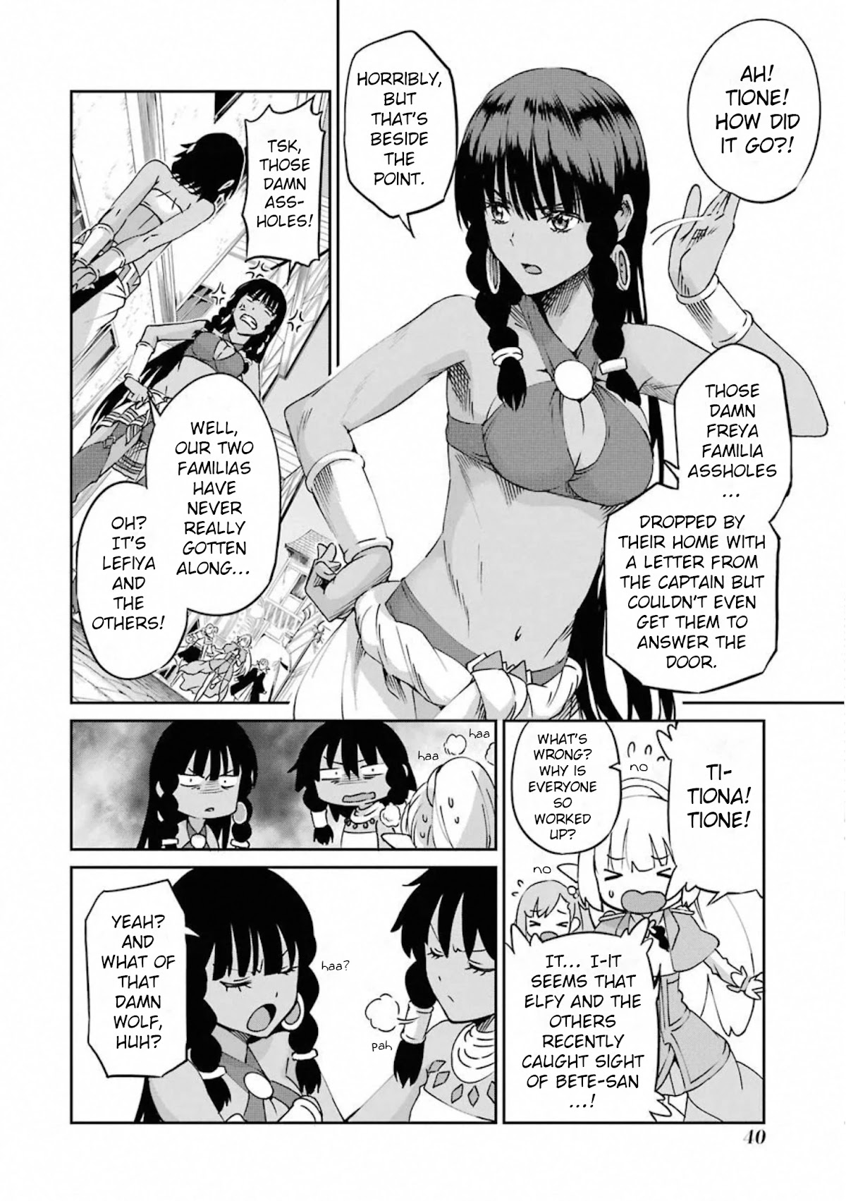 Dungeon ni Deai o Motomeru no wa Machigatte Iru Darou ka Gaiden - Sword Oratoria Chapter 72 page 3 - Chapter 72: Memorial 2