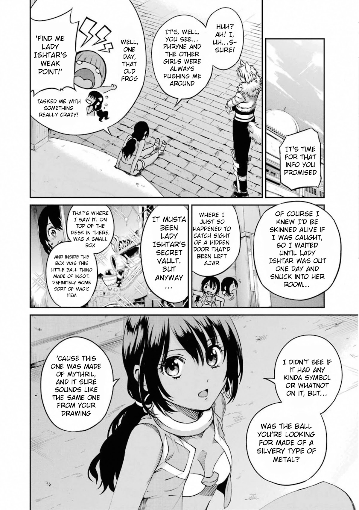 Dungeon ni Deai o Motomeru no wa Machigatte Iru Darou ka Gaiden - Sword Oratoria Chapter 72 page 38 - Chapter 72: Memorial 2