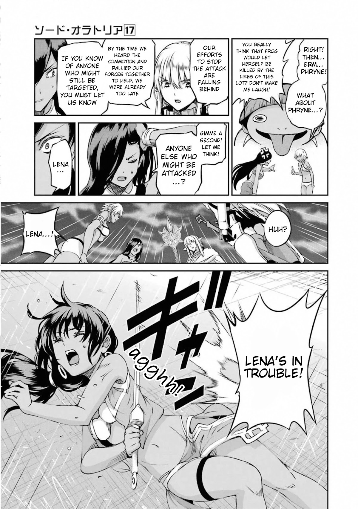 Dungeon ni Deai o Motomeru no wa Machigatte Iru Darou ka Gaiden - Sword Oratoria Chapter 73 page 16 - Chapter 73: Tears Rain