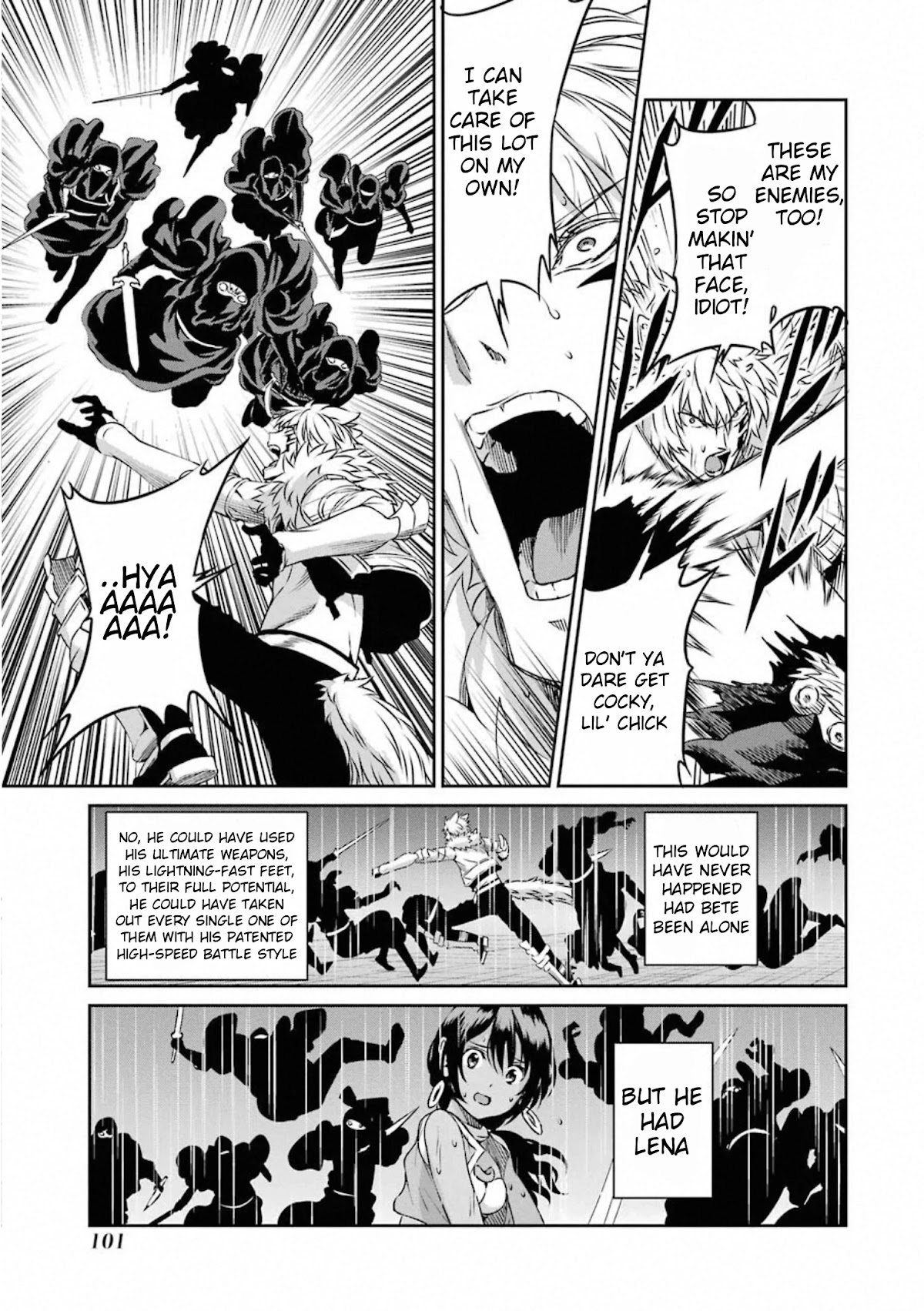 Dungeon ni Deai o Motomeru no wa Machigatte Iru Darou ka Gaiden - Sword Oratoria Chapter 73 page 18 - Chapter 73: Tears Rain