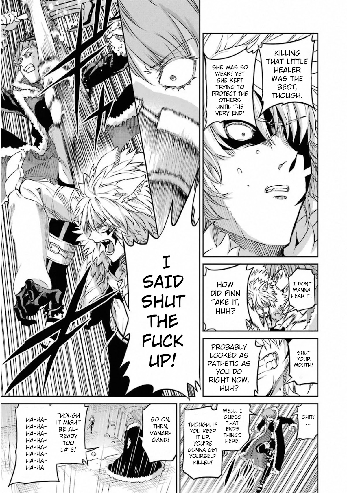 Dungeon ni Deai o Motomeru no wa Machigatte Iru Darou ka Gaiden - Sword Oratoria Chapter 73 page 27 - Chapter 73: Tears Rain
