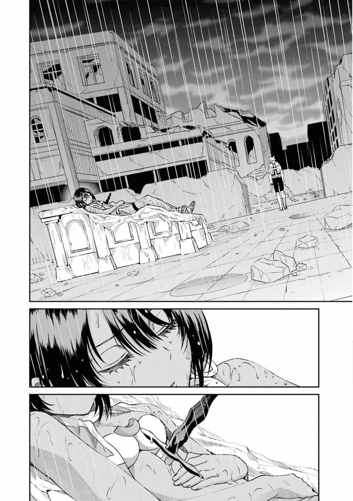 Dungeon ni Deai o Motomeru no wa Machigatte Iru Darou ka Gaiden - Sword Oratoria Chapter 73 page 30 - Chapter 73: Tears Rain