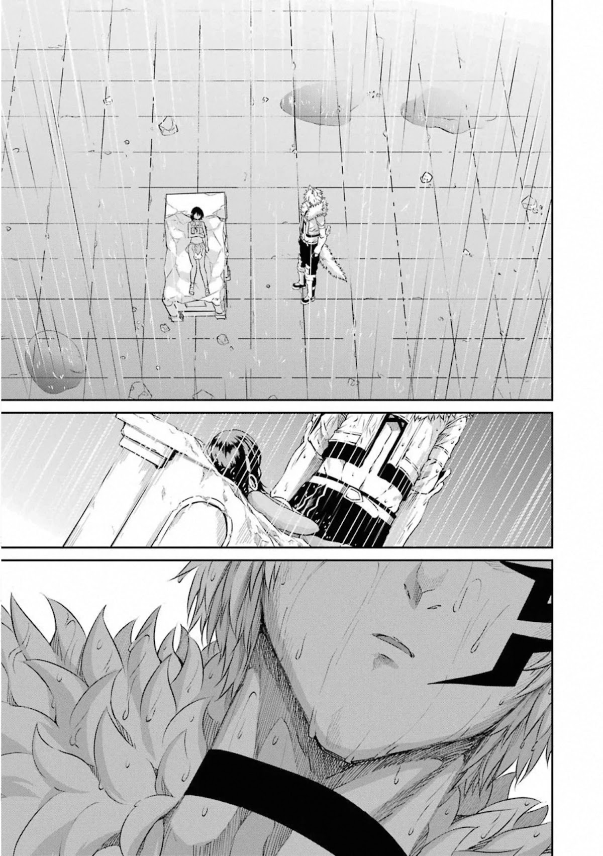 Dungeon ni Deai o Motomeru no wa Machigatte Iru Darou ka Gaiden - Sword Oratoria Chapter 73 page 33 - Chapter 73: Tears Rain