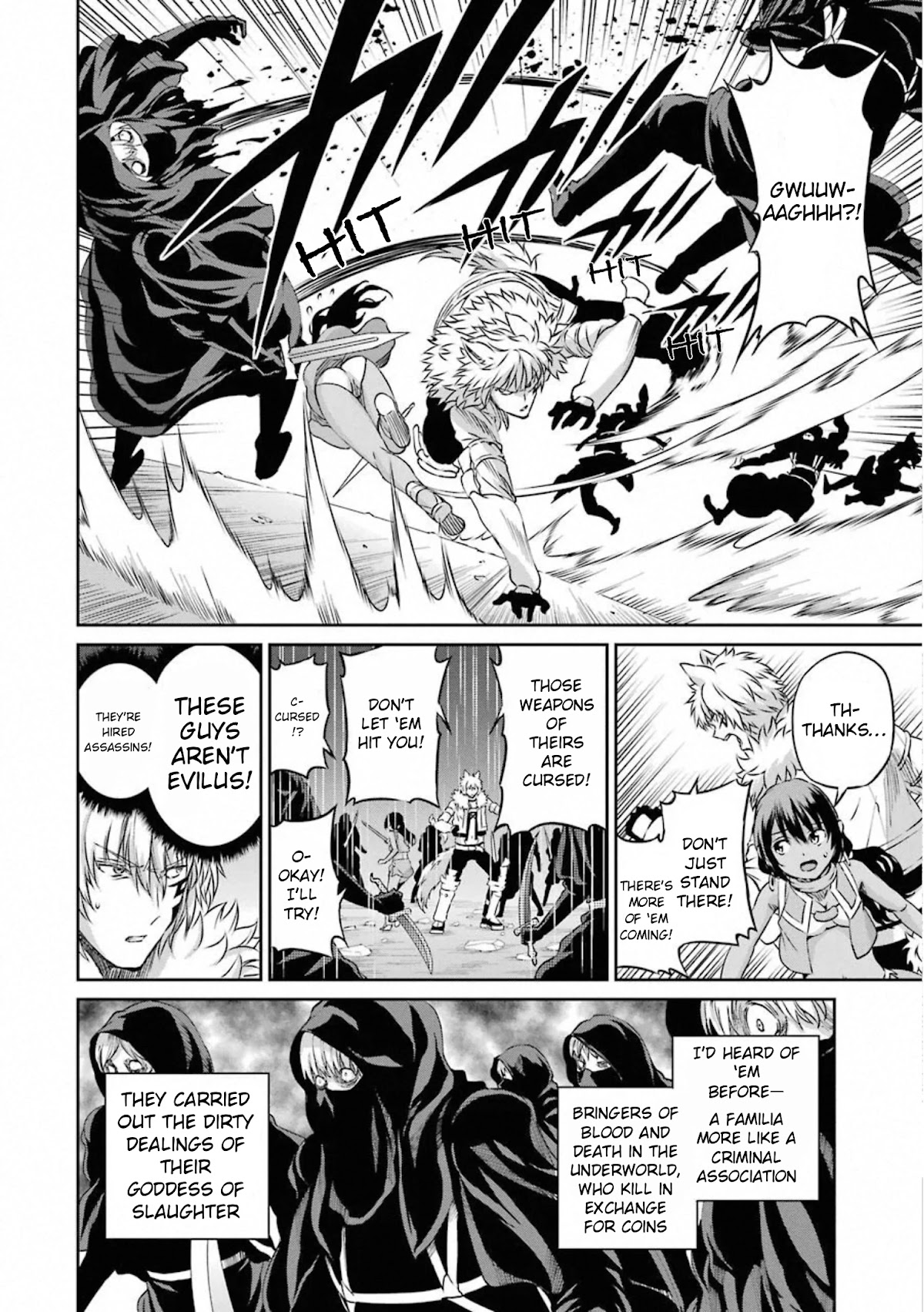 Dungeon ni Deai o Motomeru no wa Machigatte Iru Darou ka Gaiden - Sword Oratoria Chapter 73 page 5 - Chapter 73: Tears Rain