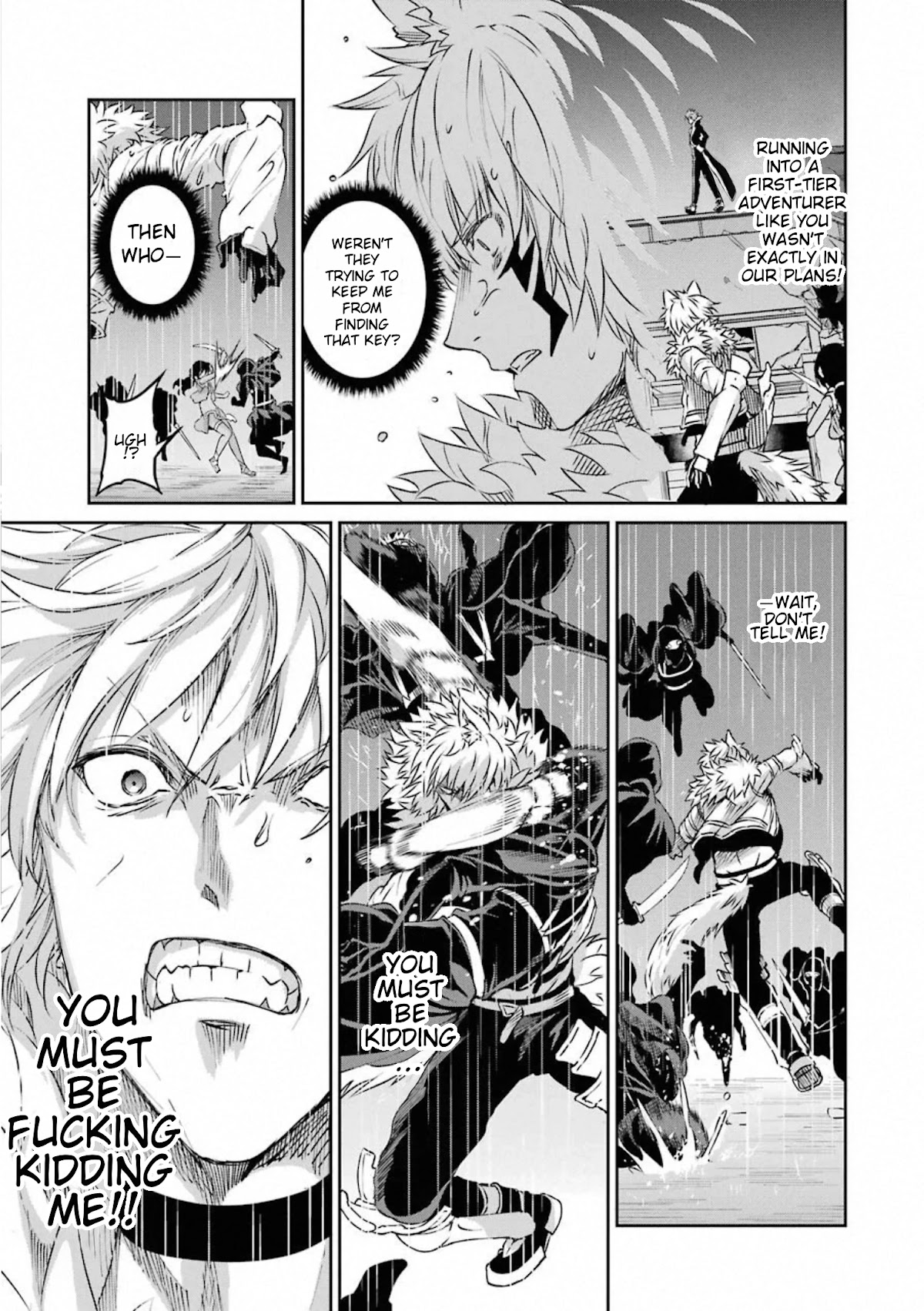 Dungeon ni Deai o Motomeru no wa Machigatte Iru Darou ka Gaiden - Sword Oratoria Chapter 73 page 8 - Chapter 73: Tears Rain
