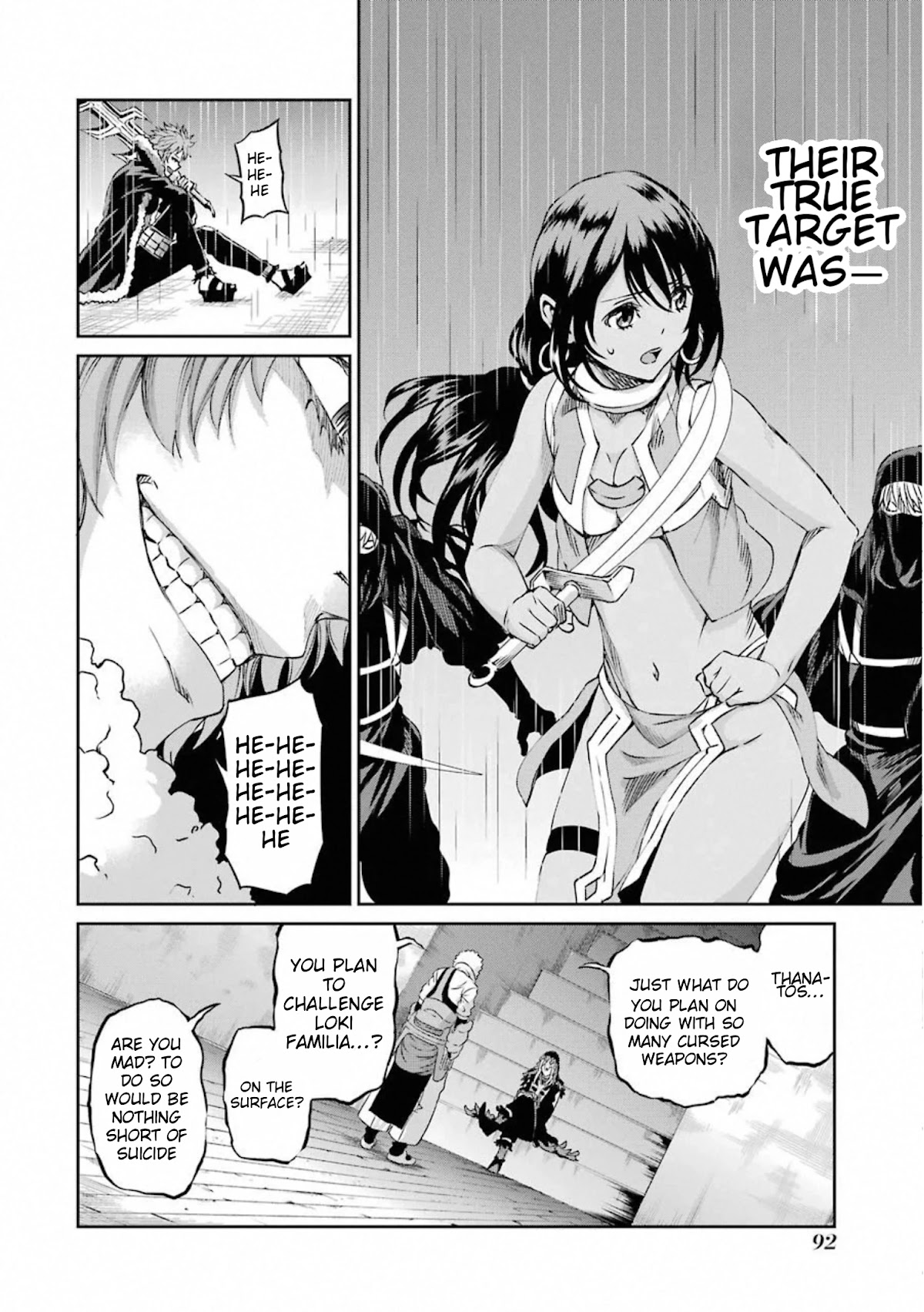 Dungeon ni Deai o Motomeru no wa Machigatte Iru Darou ka Gaiden - Sword Oratoria Chapter 73 page 9 - Chapter 73: Tears Rain