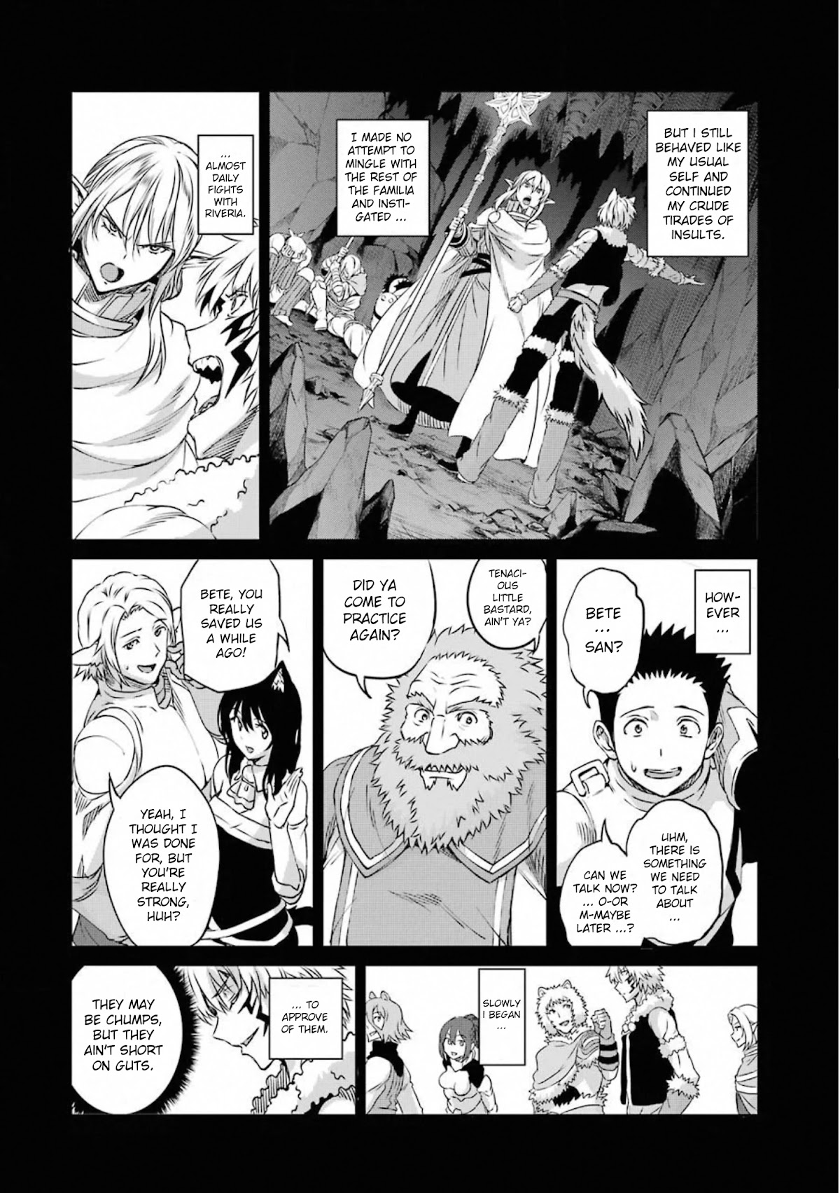 Dungeon ni Deai o Motomeru no wa Machigatte Iru Darou ka Gaiden - Sword Oratoria Chapter 74 page 30 - Chapter 74: Memorial 3