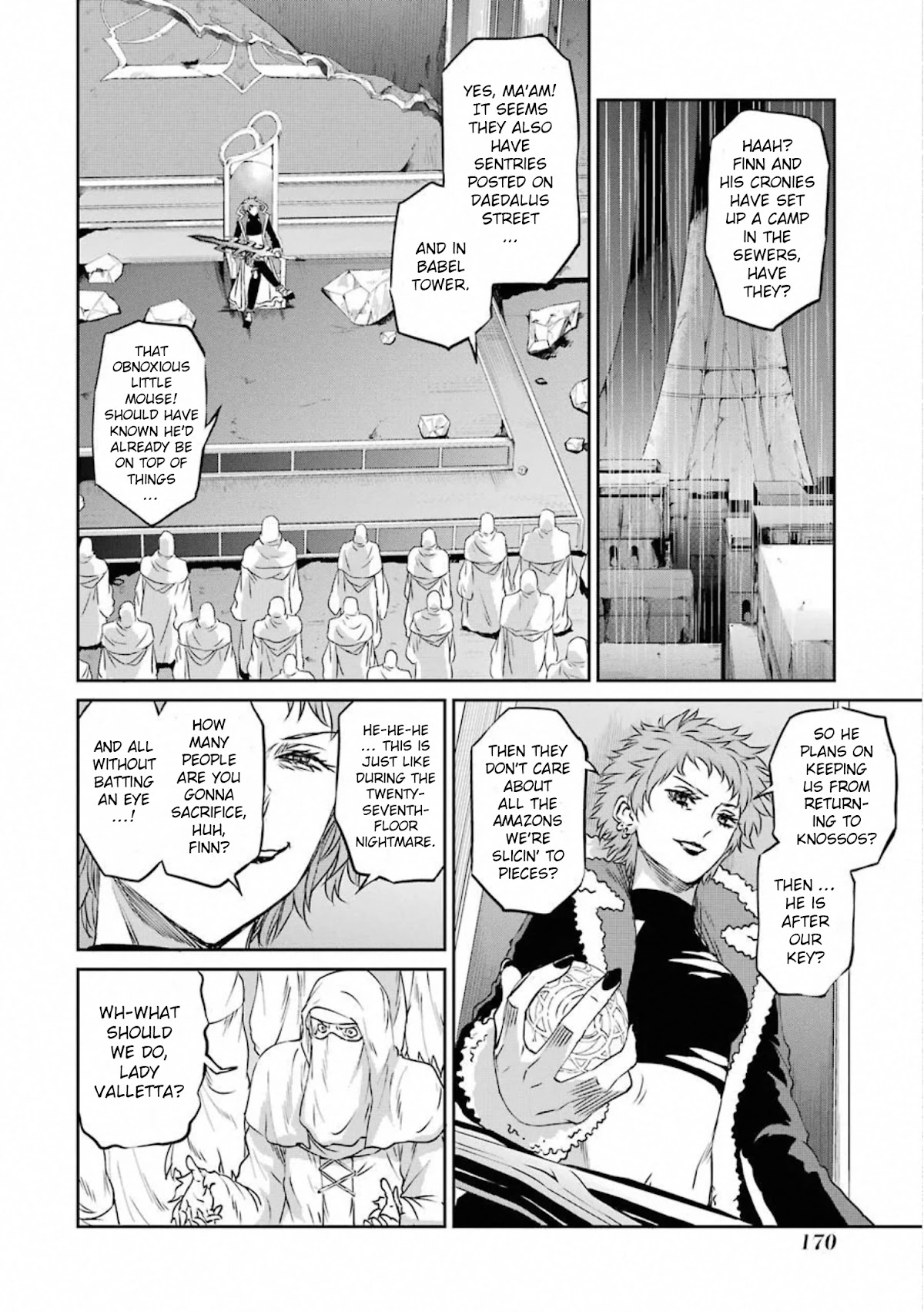Dungeon ni Deai o Motomeru no wa Machigatte Iru Darou ka Gaiden - Sword Oratoria Chapter 74 page 40 - Chapter 74: Memorial 3