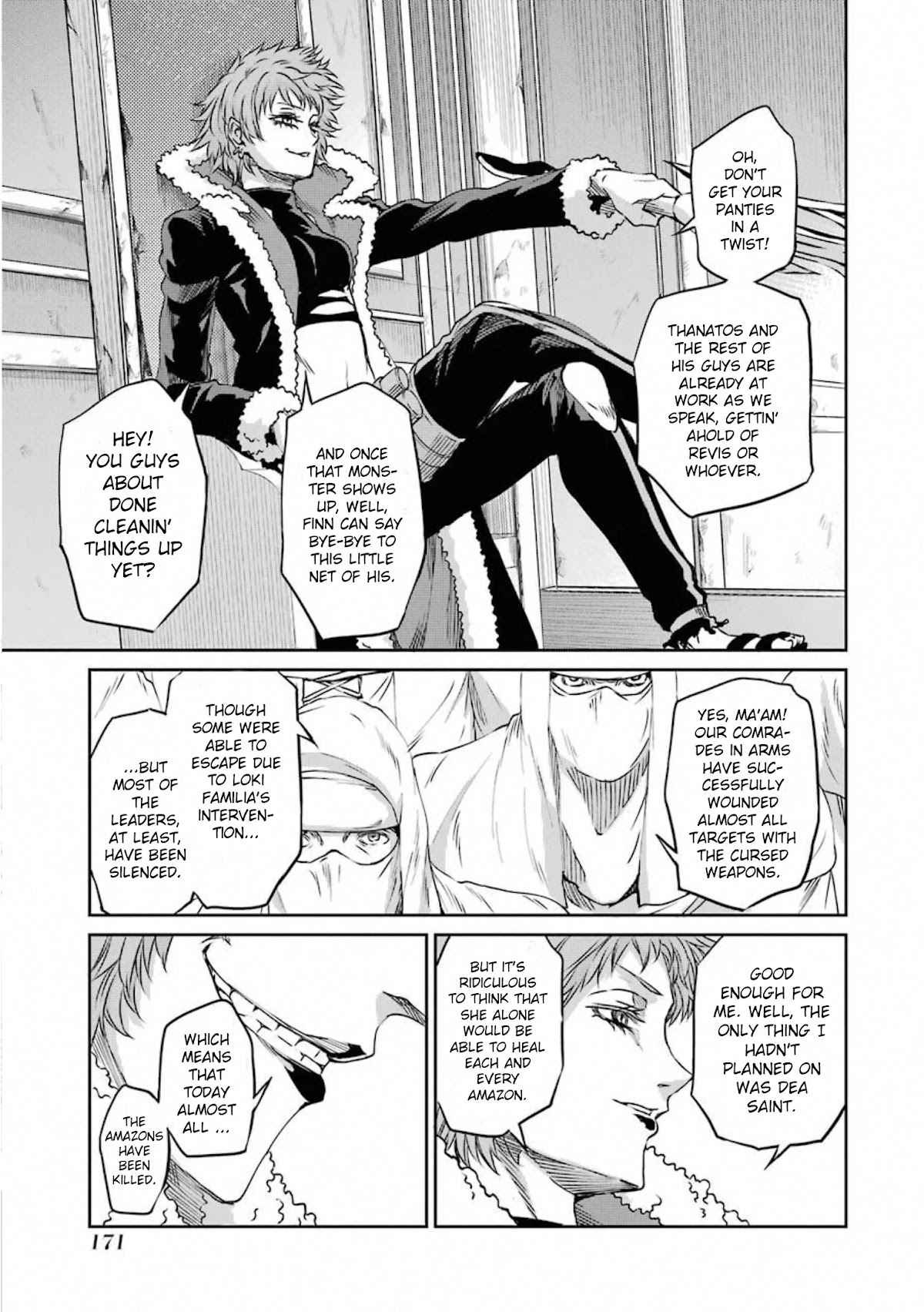 Dungeon ni Deai o Motomeru no wa Machigatte Iru Darou ka Gaiden - Sword Oratoria Chapter 74 page 41 - Chapter 74: Memorial 3