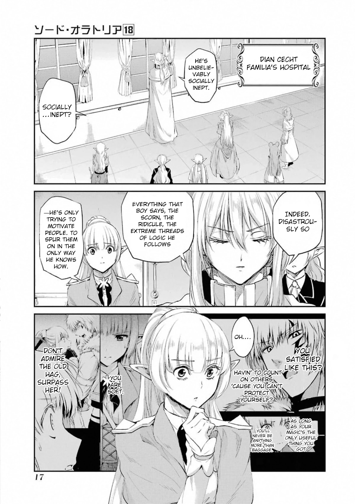 Dungeon ni Deai o Motomeru no wa Machigatte Iru Darou ka Gaiden - Sword Oratoria Chapter 75 page 18 - Chapter 75: Hunter
