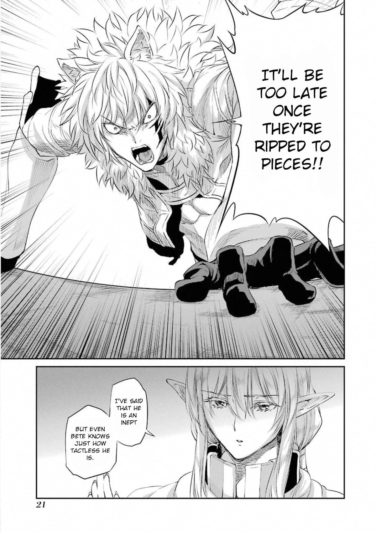 Dungeon ni Deai o Motomeru no wa Machigatte Iru Darou ka Gaiden - Sword Oratoria Chapter 75 page 22 - Chapter 75: Hunter